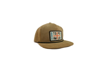 Image of Topo Designs X Howler Snapback Hat - Mens, Brown, 343533813
