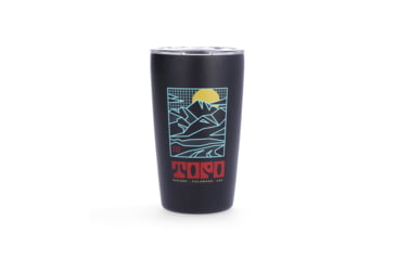 Image of Topo Designs X Miir Tumbler, Black Arcade Mountain, 1710600705