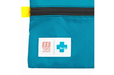 Image of Topo Designs X So Ill Accessory Bag, Turquoise, 4440643207221