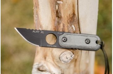 Image of Tops Knives ALRTXL-05 Hunters Point Fixed Blade Knife, Gray, 2.75in, ALRTXL-05