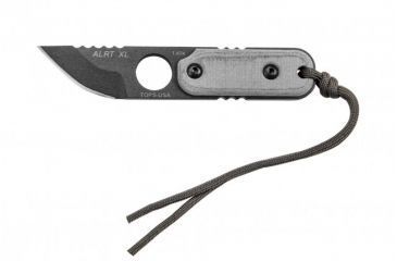 Image of Tops Knives ALRTXL-05 Hunters Point Fixed Blade Knife, Gray, 2.75in, ALRTXL-05