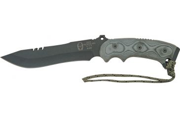 Image of Tops Knives Anaconda Bowie Fixed Blade Knife TPAN7