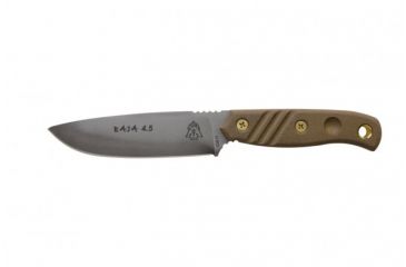 Image of Tops Knives BAJA 4.5 Fixed Blade Knife, Brown, 4.88in, BAJA4.5-02