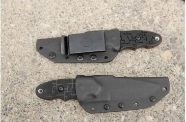 Image of Tops Knives CAT #200 Fixed Blade Knife, Black, 3.25in, 200H-01