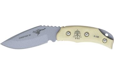 Image of Tops Knives CheetahAntique white Handle TP262WH