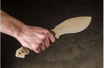 Image of Tops Knives Cuma Tak-Ri 3.5 Fixed Blade Knife, Olive Drab, 7in, CUMATK-3.5