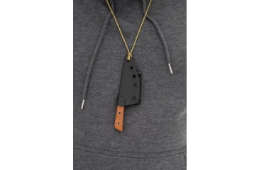 Image of TOPS Knives Frog Market Special Mini Fixed Blade Knife, 3.25in, 1095 Steel, Wharncliffe, Tan Canvas Micarta Handle, FMSM-02