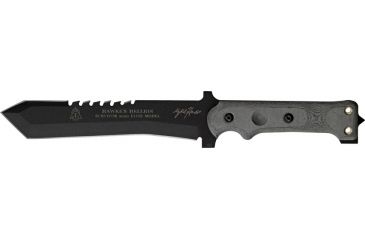 Image of Tops Knives Hawkes Hellion Survivor Fixed Blade Knife TPHKHELITE