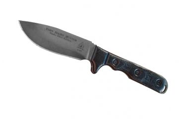 Image of Tops Knives Idaho Hunter Fixed Blade Knife, Snake River Edition, Black, 4.75in, TIH-03