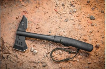 Image of Tops Knives IDT-01 Crash Axe, Tactical Head, Black, 3in, IDT-01