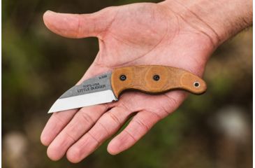 Image of Tops Knives Little Bugger Fixed Blade Knife, Tan, 2.38 in LILB-01