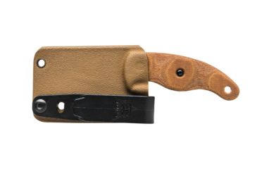 Image of Tops Knives Little Bugger Fixed Blade Knife, Tan, 2.38 in LILB-01