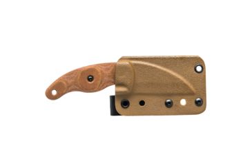 Image of Tops Knives Little Bugger Fixed Blade Knife, Tan, 2.38 in, LILB-01