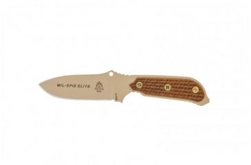 Image of Tops Knives Mil-Spie3 Elite Fixed Blade Knife, Tan, 4in, MIL3-Elite-Tan