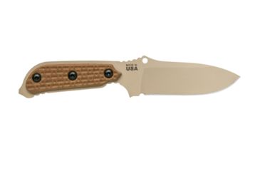 Image of Tops Knives Mil-Spie3 Elite Fixed Blade Knife, Tan, 4in, MIL3-Elite-Tan