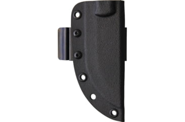 Image of TOPS Knives Mini Tom Brown Tracker Knife, 6.5in Overall, 3.5in Camo Sawback 1095HC Blade, Black Canvas Micarta Handle, TBT-040-CAMO