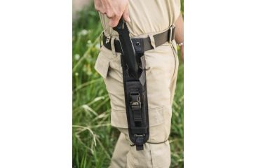 Image of Tops Knives Mission Team 21 Fixed Blade Knife, Black, 6.63in, MT-21