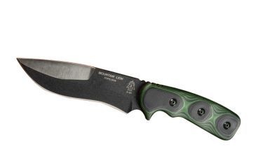 Image of Tops Knives Mountain Lion Fixed Blade Knife, Green, 5.5in, MTLN-01