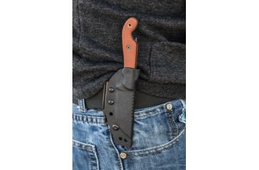 Image of Tops Knives Pit Stop 3 Fixed Blade Knife,3in,Carbon Steel Blade,Tan Canvas Micarta Handle TPPSK01