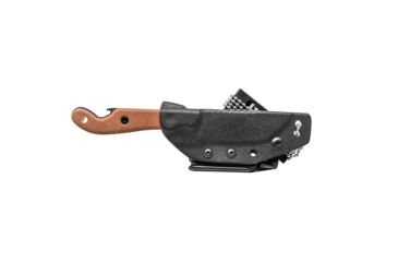 Image of Tops Knives Pit Stop 3 Fixed Blade Knife,3in,Carbon Steel Blade,Tan Canvas Micarta Handle TPPSK01