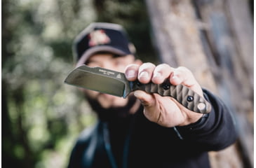 Image of TOPS Knives Sheep Creek Knife, 3.75in, 154CM, Fixed Blade, Green w/ Tan liner, SPCK-01