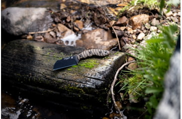 Image of TOPS Knives Sheep Creek Knife, 3.75in, 154CM, Fixed Blade, Green w/ Tan liner, SPCK-01