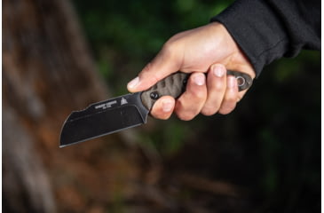 Image of TOPS Knives Sheep Creek Knife, 3.75in, 154CM, Fixed Blade, Green w/ Tan liner, SPCK-01
