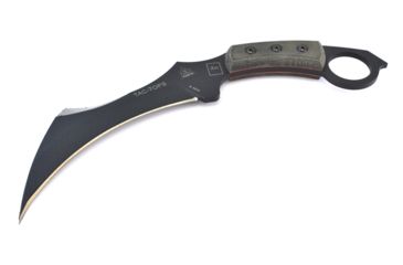 Image of Tops Knives TAC Karambit, Black, 7.13in, TAC-01