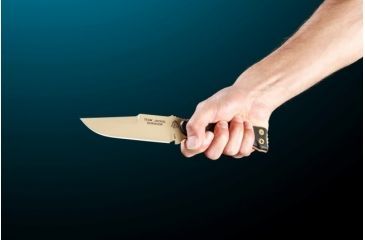 Image of Tops Knives Team Jackal 5 Survivor Series Fixed Blade Knife, Black, 5in, TMJK-5S