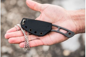 Image of Tops Knives TOPS Backup Fixed Blade Knif, 2.38 in Acid Rain 1095 RC 56-58 Blade, TBKP-02