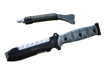 Image of Tops Knives Tops Pry Fixed Blade Knife, w/PPP Tool, Gray, 4.5in, TPK-001
