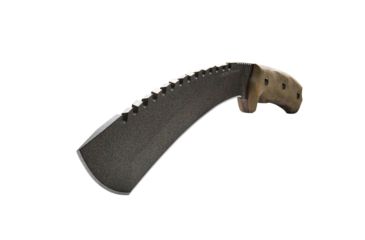 Image of Tops Knives Tundra Trekker Fixed Blade Knife,9in,Tactical Stone 1095 RC 56-58 Steel Blade, Green Canvas Micarta Handle, TDTK-01