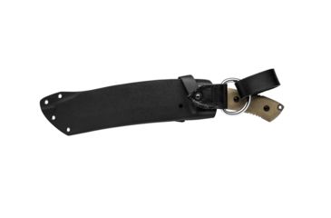 Image of Tops Knives Tundra Trekker Fixed Blade Knife,9in,Tactical Stone 1095 RC 56-58 Steel Blade, Green Canvas Micarta Handle, TDTK-01