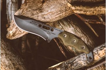 Image of Tops Knives Wind Runner Snake River Edition Fixed Blade Knife / 6.25 in Recurved Blade, WDR-02