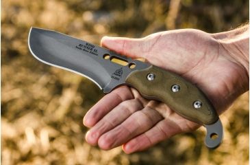 Image of Tops Knives Wind Runner XL Snake River Edition Knife w/5.25 in Recurve Blade, WDRXL-02