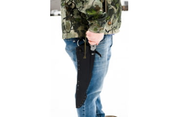 Image of TOPS Knives X16 Ginunting Fixed Blade Knife, 15.75in, 1095 Steel, Kukri, Black Linen Micarta Handle, X16G-02