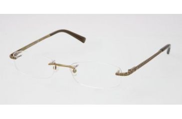 Image of Tory Burch TY 1005 Eyeglasses Styles Olive/Green Frame w/Non-Rx 50 mm Diameter Lenses, 298-5017