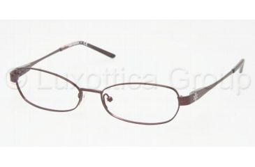 Image of Tory Burch TY 1007 Eyeglasses Styles Plum Frame w/Non-Rx 52 mm Diameter Lenses, 126-5215