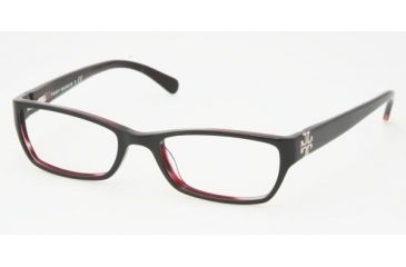 Image of Tory Burch TY 2003 Eyeglasses Styles Grey Plum Frame w/Non-Rx 49 mm Diameter Lenses, 514-4918