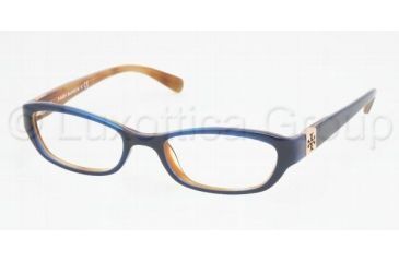 Image of Tory Burch TY2009 Bifocal Eyeglasses Navy/Tort Frame / 50 mm Prescription Lenses, 844-5018