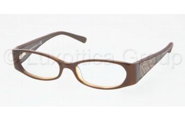 Image of Tory Burch TY2011Q SV Prescription Eyeglasses - Brown/Tort Demo Lens Frame / 50 mm Prescription Lenses, 862-5016