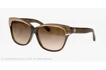 Image of Tory Burch TY 7046 TY7046 Progressive Prescription Sunglasses TY7046-735-13-57 - 