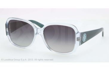 Image of Tory Burch TY 7047 TY7047 Bifocal Prescription Sunglasses TY7047-1147T3-58 - Lens Diameter 58 mm, Lens Diameter 58 mm, Frame Color Clear Turquoise