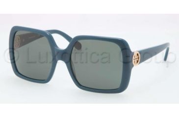 Image of Tory Burch TY 7058 TY7058 Sunglasses 114871-5518 - Seaport Frame, Green Lenses