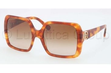 Image of Tory Burch TY 7058 TY7058 Sunglasses 503/13-5518 - Honey Tortoise Frame, Brown Gradient Lenses