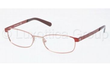 Image of Tory Burch TY1013 Progressive Prescription Eyeglasses 346-4917 - Burgundy Pink 