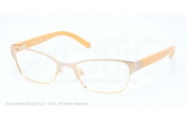 Image of Tory Burch TY1040 Eyeglass Frames 3029-51 - Satin Sand Gold Frame
