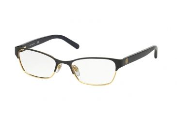 Image of Tory Burch TY1040 Eyeglass Frames 3031-53 - Satin Navy Gold Frame