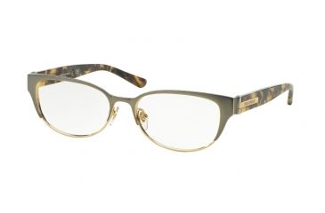 Image of Tory Burch TY1045 Eyeglass Frames 3126-52 - Olive/olive Tweed Frame