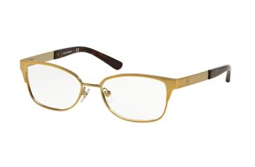 Image of Tory Burch TY1046 Eyeglass Frames 3124-50 - Satin Gold Frame